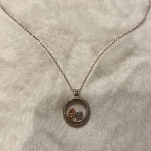 Pandora Floating Locket Charm Necklace 